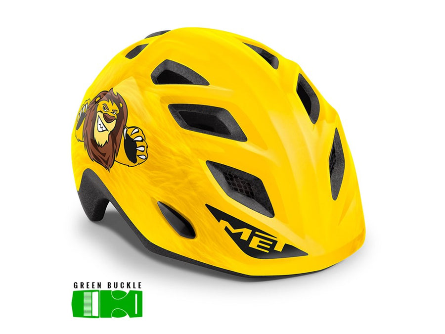 Met Helmet Kids gul løve cykelhjelm (46-53 cm)