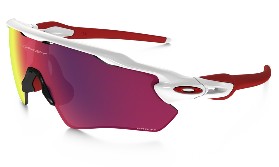 Oakley Radar EV Path Polished White/Prizm Road linse