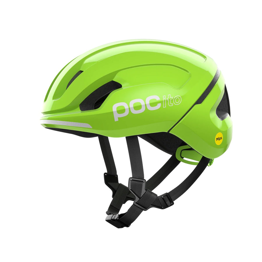 POC Pocito Omne Mips gul grøn cykelhjelm