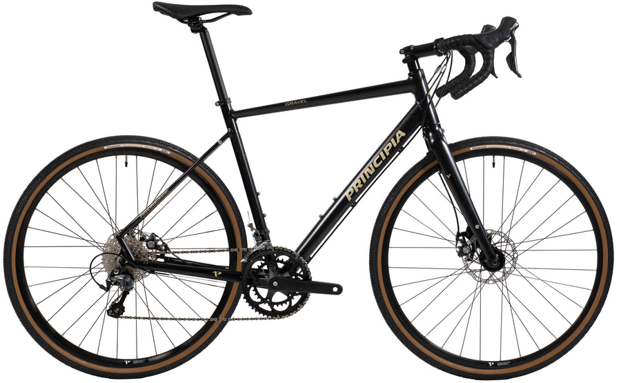 Principia Gravel Alu 700c sort Gravelbike