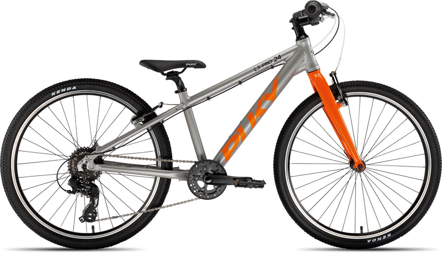 Puky LS-PRO Sølv Orange 24" Børnecykel
