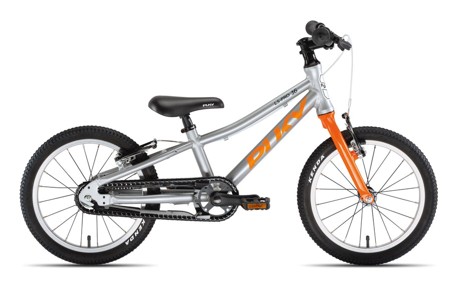 Puky LS-Pro 16" Børnecykel Sølv/Orange