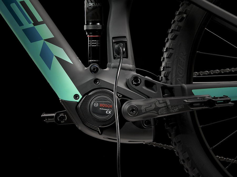 Trek Rail 5 500 w sort grøn El-Mountainbike