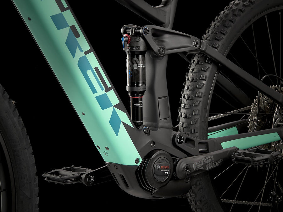 Trek Rail 5 500 w sort grøn El-Mountainbike