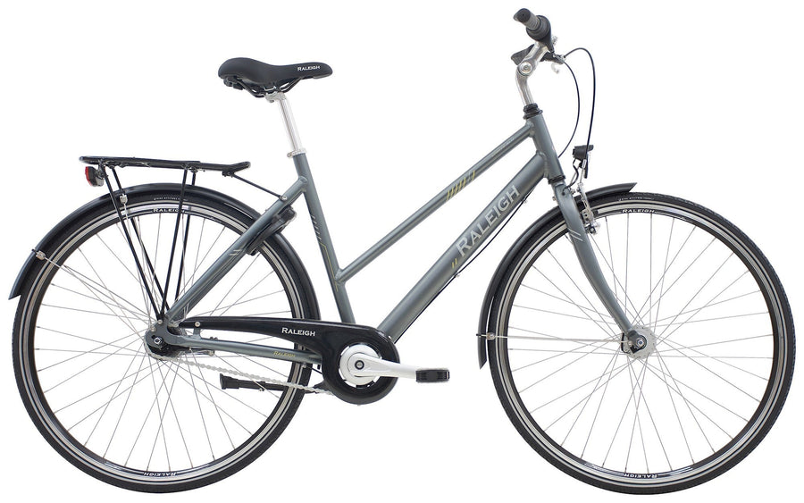 Raleigh Sprite Alu Matgrå Dame  Citybike