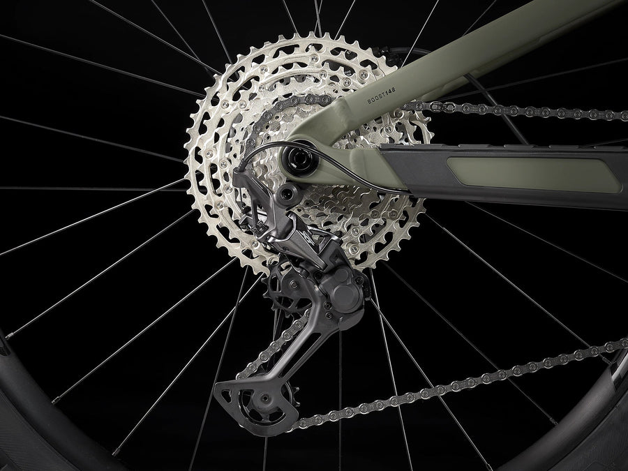Trek Top Fuel 7 matte oliven grå Mountainbike