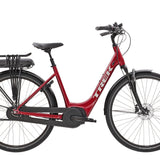 Trek District+ 4 Lowstep rød elcykel