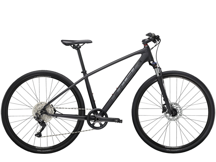 Trek Duel Sport 3 sort Hybridcykel