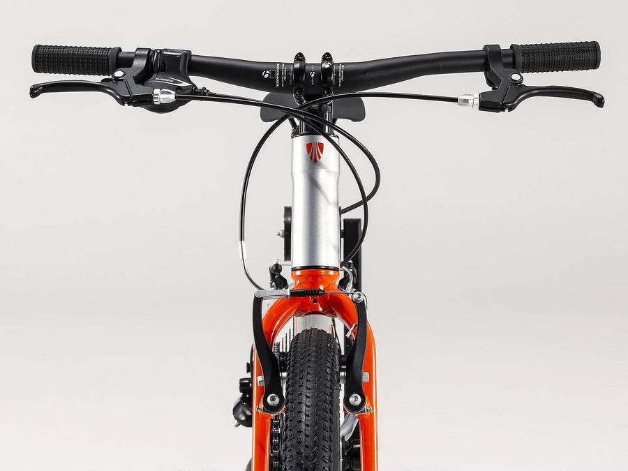 Trek Wahoo 20" sølv orange Børnecykel