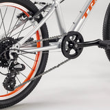 Trek Wahoo 20" sølv orange Børnecykel