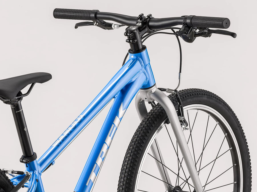 Trek Wahoo 24" blå sølv Børnecykel