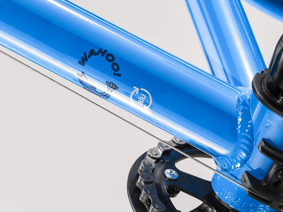 Trek Wahoo 24" blå sølv Børnecykel