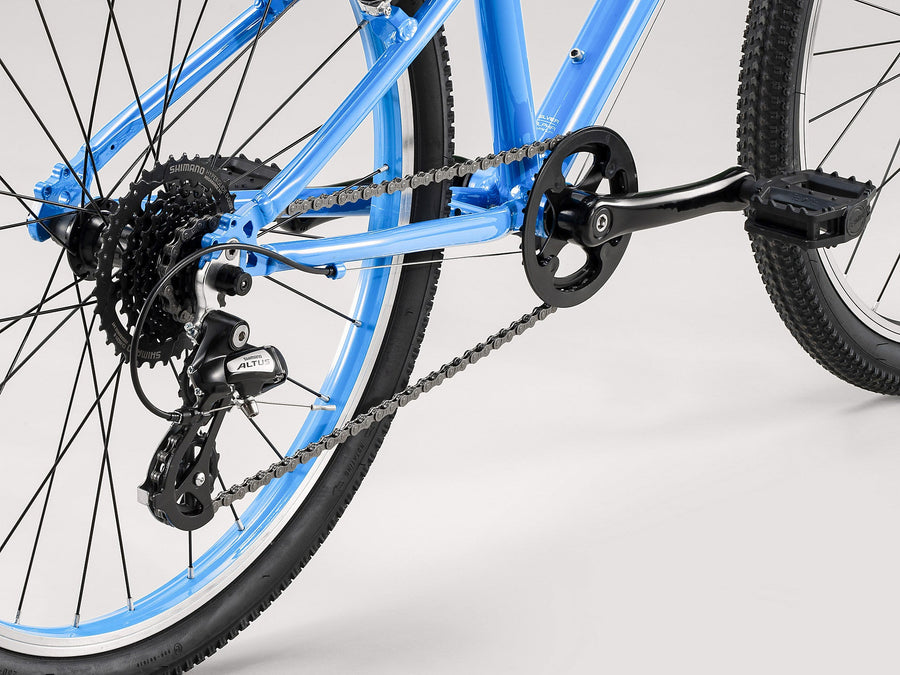 Trek Wahoo 24" blå sølv Børnecykel