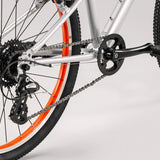 Trek Wahoo 24" sølv orange Børnecykel