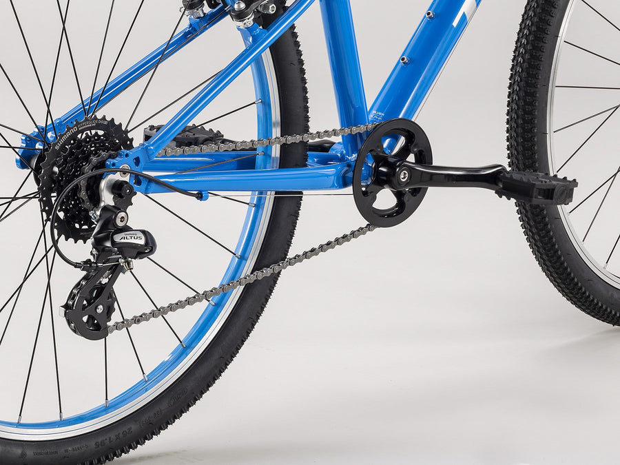 Trek WAHOO 26" blå sølv Børnecykel