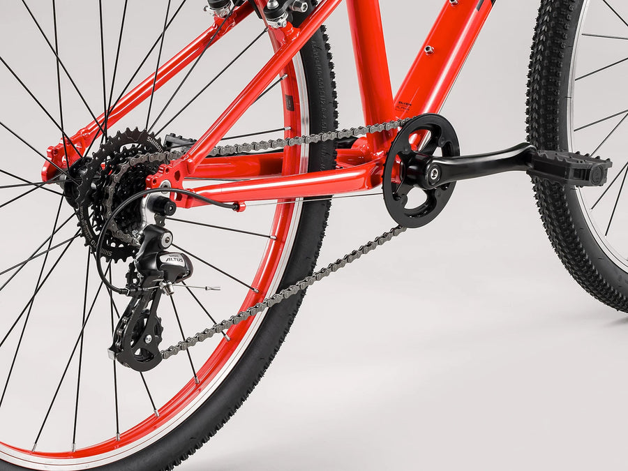 Trek Wahoo 26 rød sort juniorcykel med 26" hjul