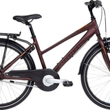 Winther 300 alu girl 20" rødbrun Børnecykel