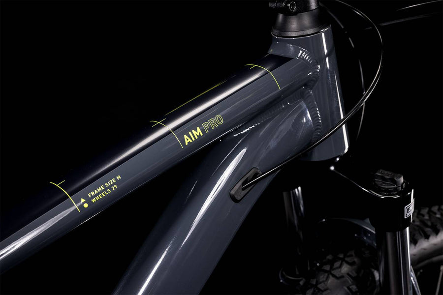 Cube aim pro grey n flashyellow Mountainbike