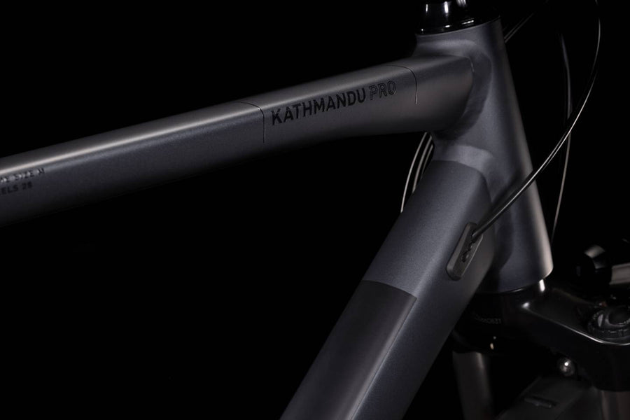 Cube kathmandu pro grey black Hybridcykel