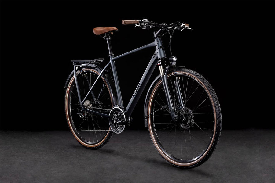 Cube kathmandu pro grey black Hybridcykel