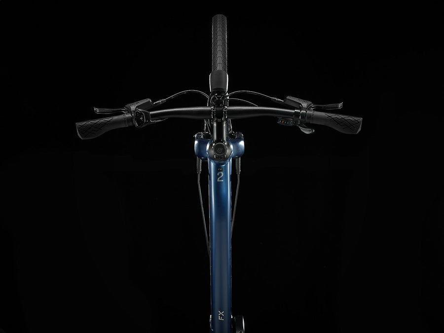 Trek FX+ 2 Stagger Mulsanne Blå
