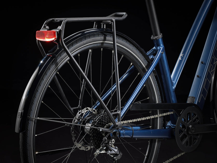 Trek FX+ 2 Stagger Mulsanne Blå