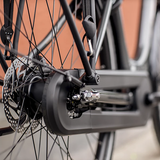 Trek District+ 1 Lowstep Grå Elcykel med 400wh Batteri