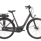 Trek District+ 1 Lowstep Grå Elcykel med 400wh Batteri